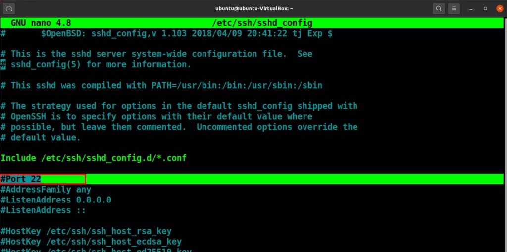 Securing SSH access with sshd_config